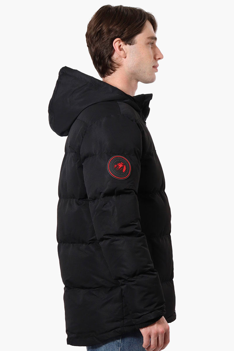 Super Triple Goose Colour Block Bubble Bomber Jacket - Black - Mens Bomber Jackets - Canada Weather Gear