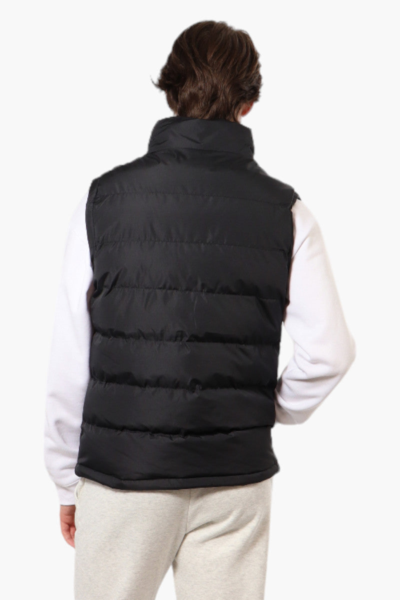 Canada Weather Gear Solid Bubble Vest - Black - Mens Vests - Canada Weather Gear