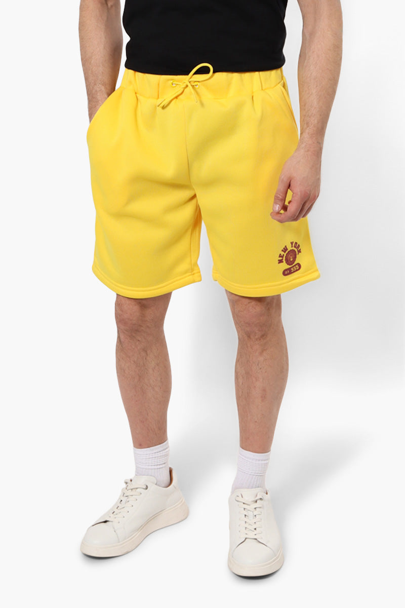 Super Triple Goose New York Core Shorts - Yellow - Mens Shorts & Capris - Canada Weather Gear