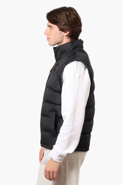 Canada Weather Gear Solid Bubble Vest - Black - Mens Vests - Canada Weather Gear